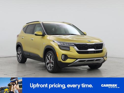 Yellow 2021 Kia Seltos SX
