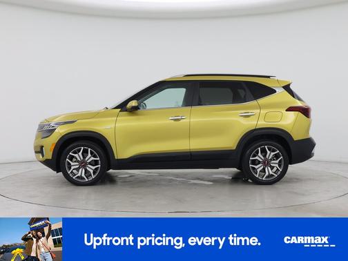 Yellow 2021 Kia Seltos SX