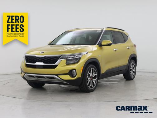 Yellow 2021 Kia Seltos SX