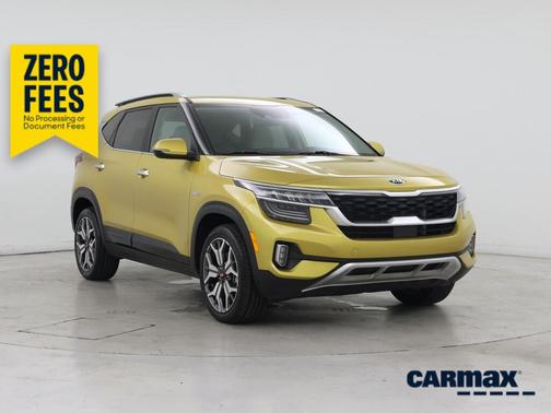 Yellow 2021 Kia Seltos SX
