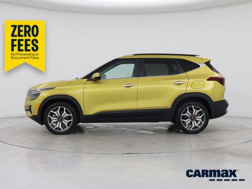 Yellow 2021 Kia Seltos SX