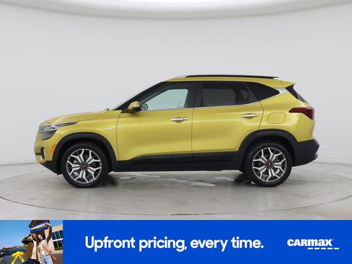 Yellow 2021 Kia Seltos SX
