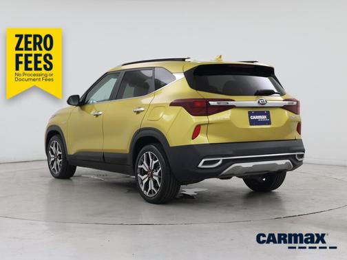 Yellow 2021 Kia Seltos SX