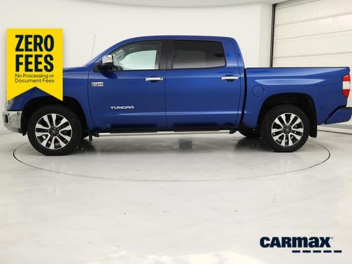 Blue 2018 Toyota Tundra Limited