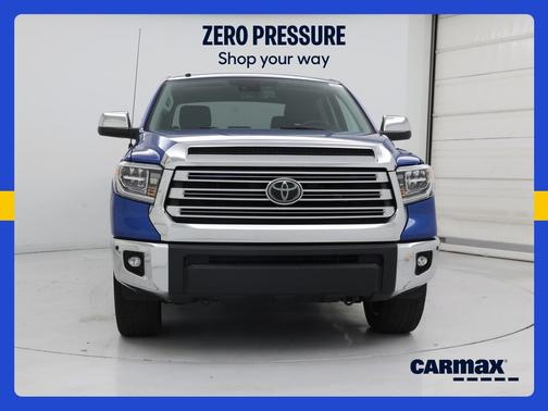 Blue 2018 Toyota Tundra Limited