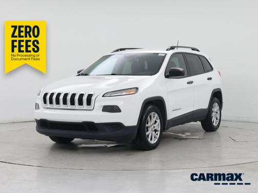 White 2016 Jeep Cherokee Sport