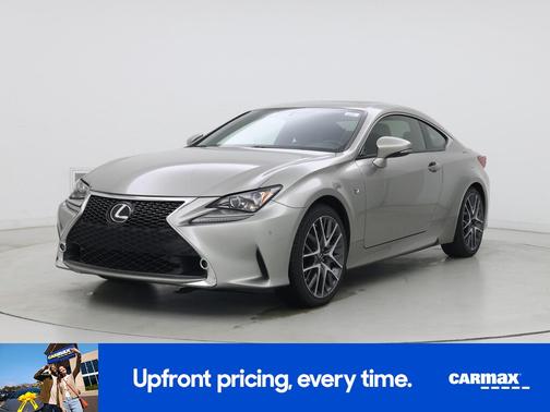 Silver 2016 Lexus RC 300