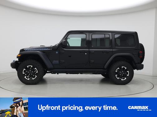 Black 2025 Jeep Wrangler 4xe Rubicon