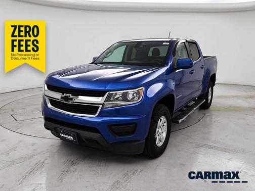 Blue 2019 Chevrolet Colorado Work Truck