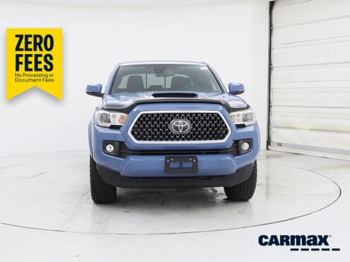 Blue 2019 Toyota Tacoma TRD Sport