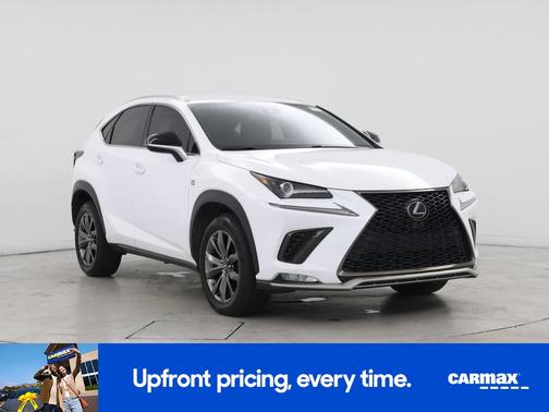 White 2020 Lexus NX 300 F-Sport