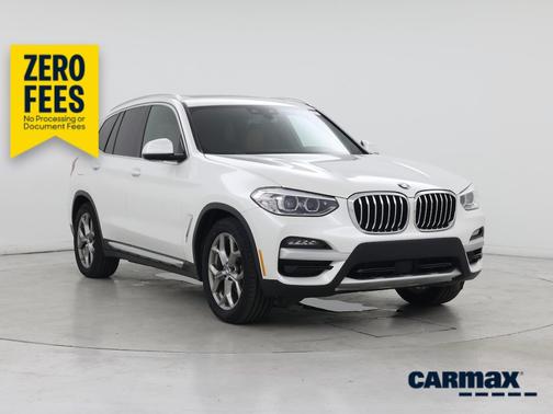White 2021 BMW X3 XDrive30i