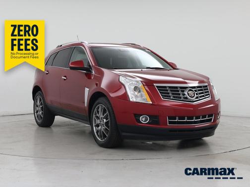 Red 2016 Cadillac SRX Premium