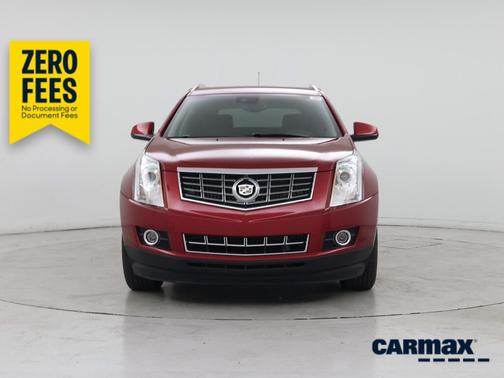 Red 2016 Cadillac SRX Premium