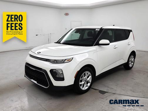 White 2021 Kia Soul S