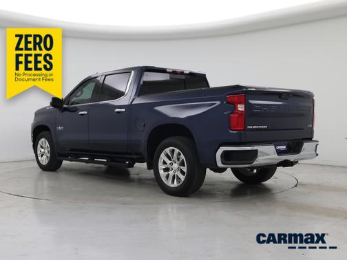 Blue 2021 Chevrolet Silverado 1500 LTZ