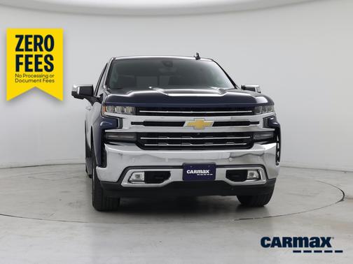 Blue 2021 Chevrolet Silverado 1500 LTZ