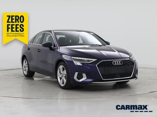 Blue 2023 Audi A3 Premium