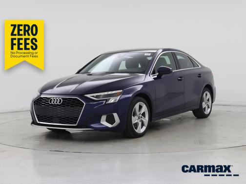 Blue 2023 Audi A3 Premium