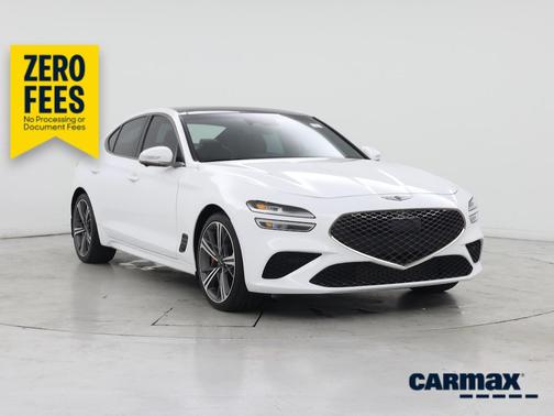 White 2024 Genesis G70 Sport Advanced