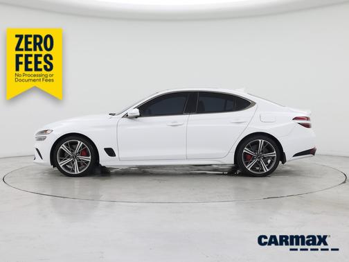 White 2024 Genesis G70 Sport Advanced