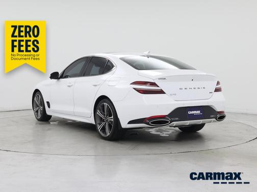 White 2024 Genesis G70 Sport Advanced
