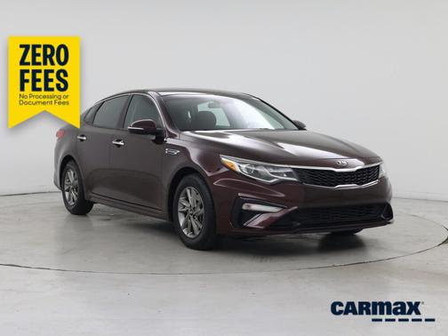 Burgundy 2019 Kia Optima LX