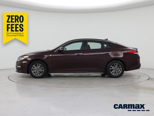 Burgundy 2019 Kia Optima LX