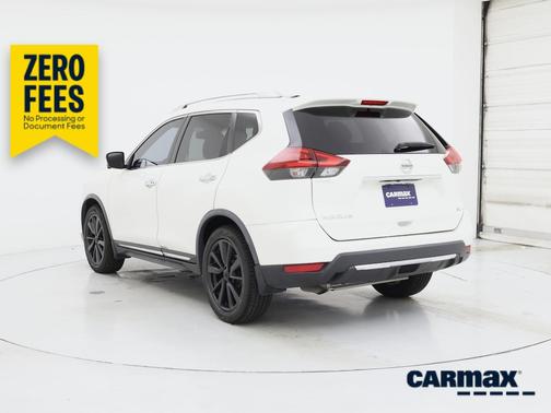 White 2018 Nissan Rogue SL