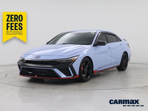 Blue 2025 Hyundai ELANTRA N