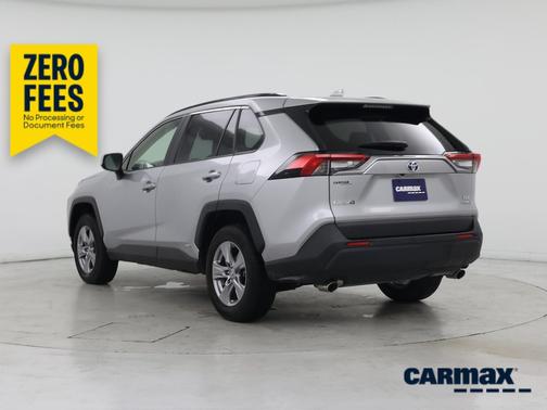 Silver 2024 Toyota RAV4 Hybrid XLE