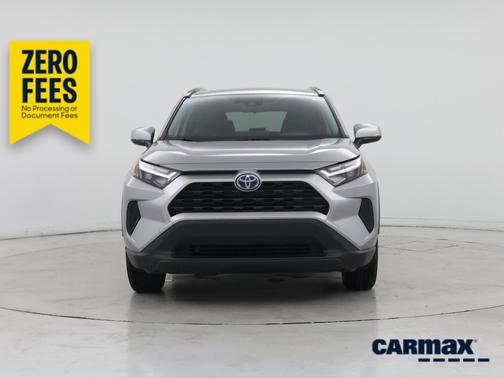 Silver 2024 Toyota RAV4 Hybrid XLE