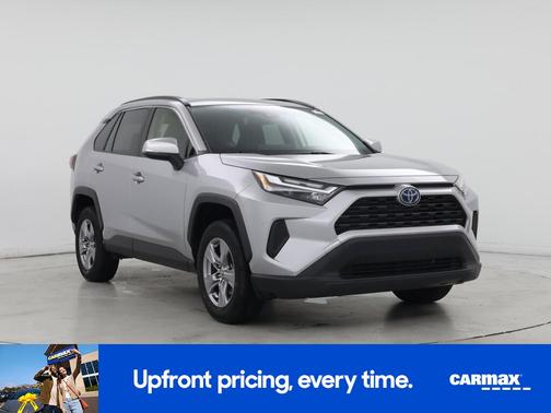 Silver 2024 Toyota RAV4 Hybrid XLE