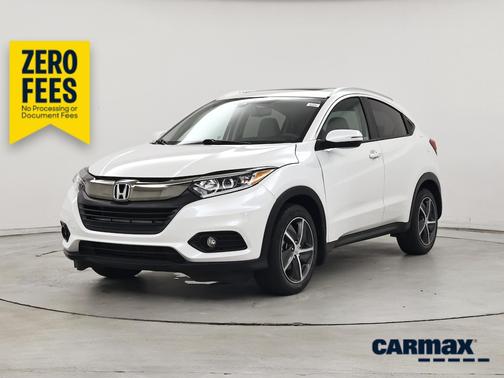 White 2022 Honda HR-V EX-L