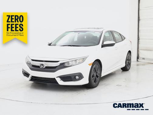 White 2018 Honda Civic EX-T