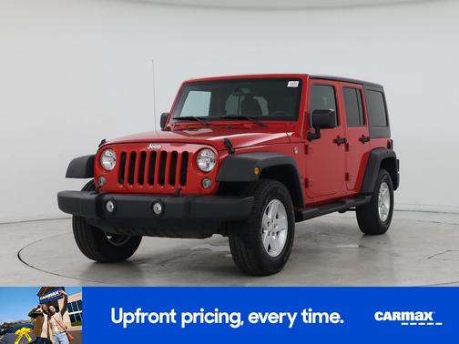 Red 2018 Jeep Wrangler Unlimited Sport S