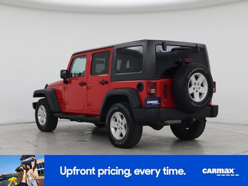 Red 2018 Jeep Wrangler Unlimited Sport S