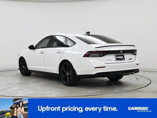 White 2023 Honda Accord Hybrid Sport-L