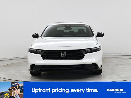 White 2023 Honda Accord Hybrid Sport-L