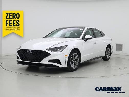 White 2023 Hyundai SONATA SEL