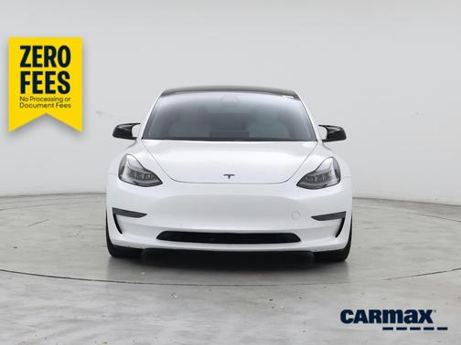 White 2021 Tesla Model 3 Performance