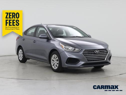 Gray 2019 Hyundai Accent SE