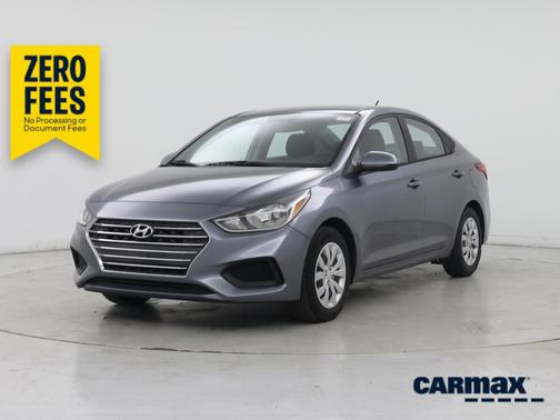 Gray 2019 Hyundai Accent SE