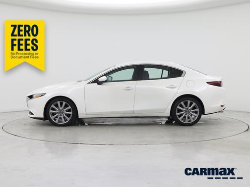 White 2020 Mazda Mazda3 Preferred