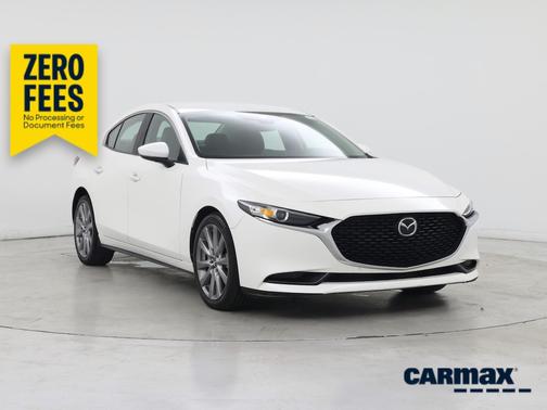 White 2020 Mazda Mazda3 Preferred