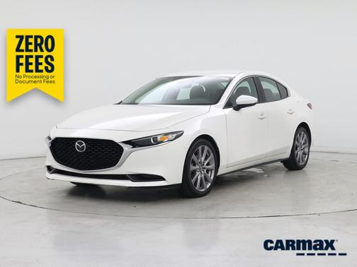 White 2020 Mazda Mazda3 Preferred