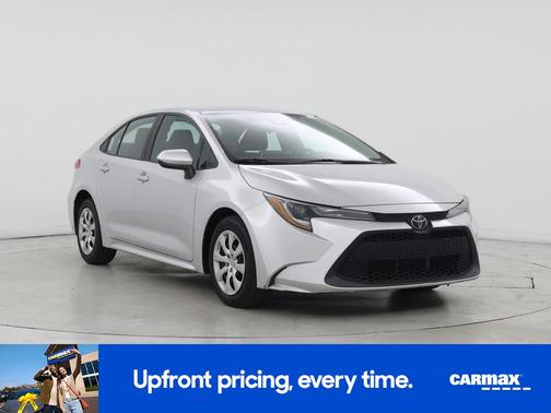 Silver 2021 Toyota Corolla LE