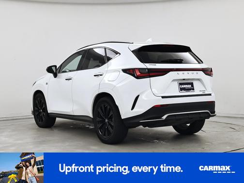 White 2022 Lexus NX 350 F-SPORT Handling