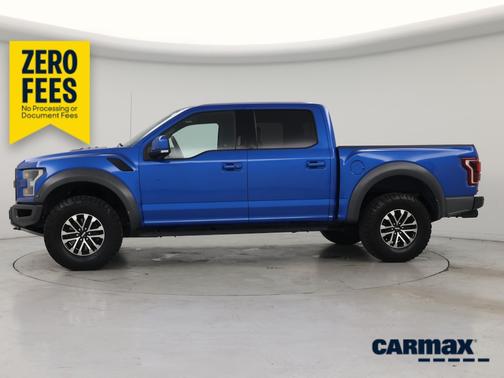 Blue 2019 Ford F-150 Raptor