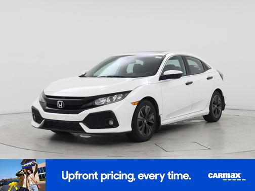 White 2017 Honda Civic EX-L